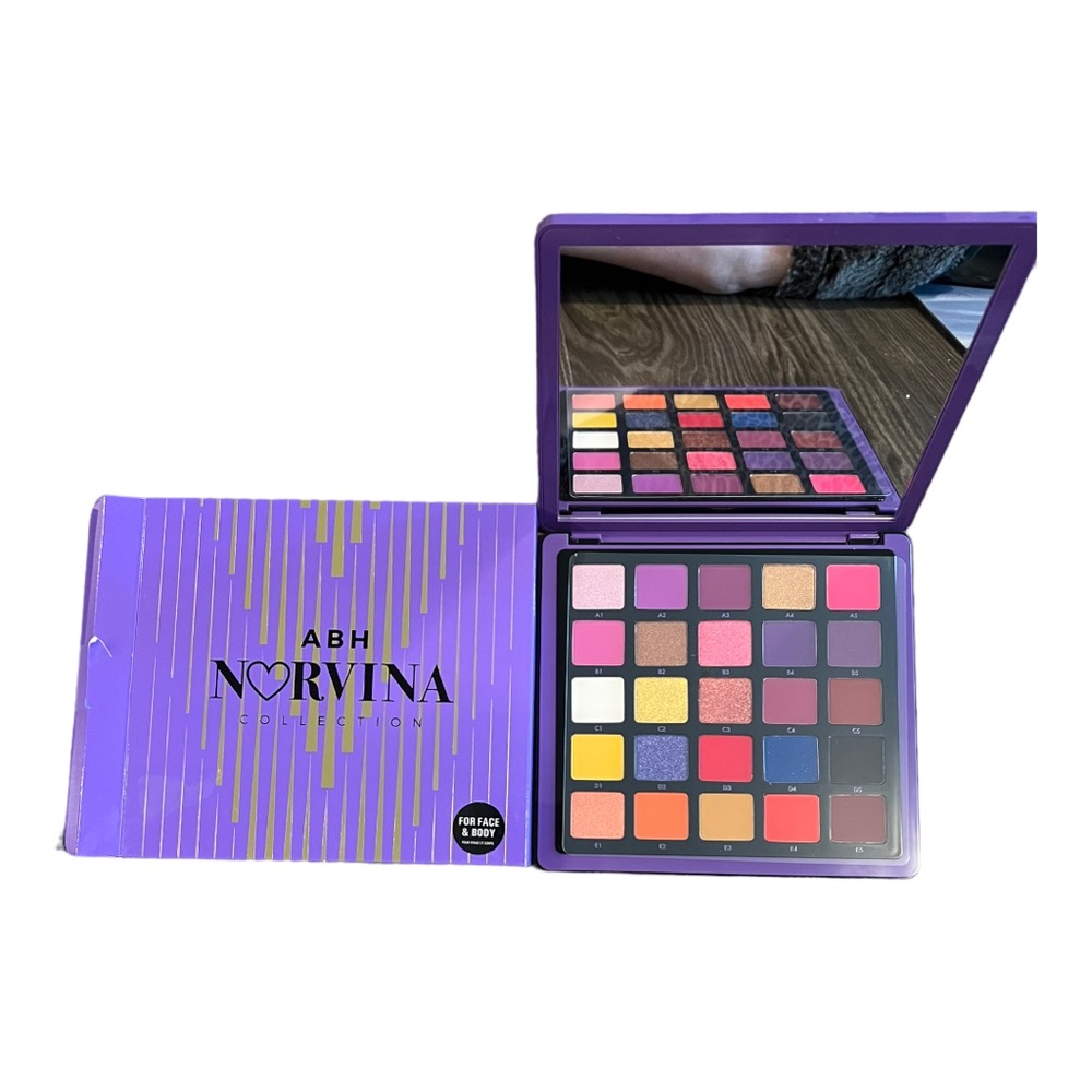 NWT Anastasia Beverly Hills Norvina Collection for Face and Body Purple